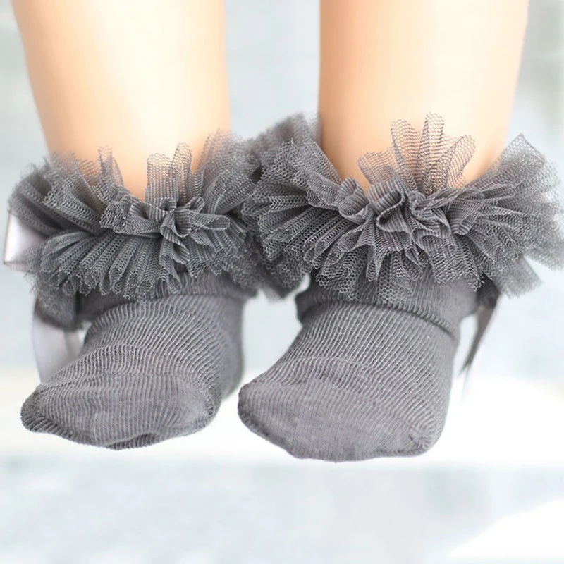 19 Christening Calcetines Bebe Newborn Cotton Baby Socks Kid Ruffled Chaussette Bebe Knitted Knee Lace Leg Warms Girls Sock Socks Aliexpress