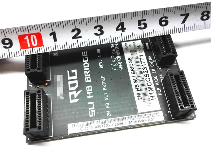 

Original certified products nVidia Card SLI Bridge PCI-E Graphics Connector Bridge connection for Video Card 6CM
