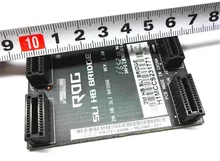 Original certified products nVidia Card SLI Bridge PCI-E Graphics Connector Bridge connection for Video Card 6CM Original certified products nVidia Card SLI Bridge PCI-E Graphics Connector Bridge connection for Video Card 6CM