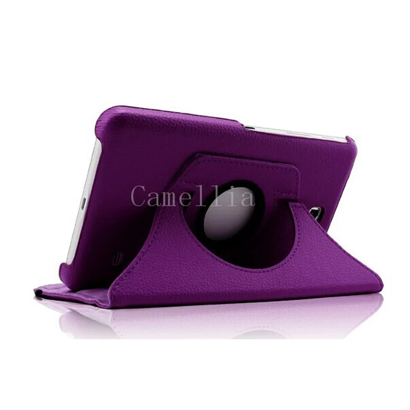 US $586.00 CucKooDo 200pcslot 360 Rotating Degrees Rotating Stand PU Leather Smart Case Cover for Samsung Galaxy Tab 4 7 inch SMT230NU
