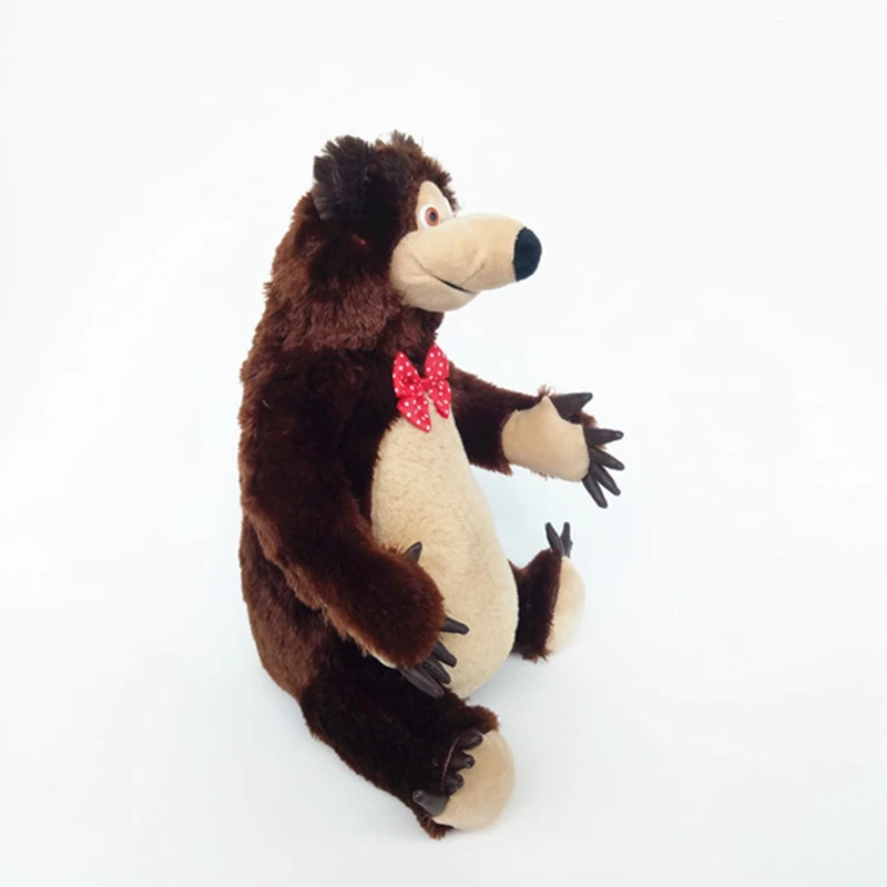 Маша и Медведь игрушки с музыкой мягкие плюшевые Y El Oso Juguetes для детей подарки