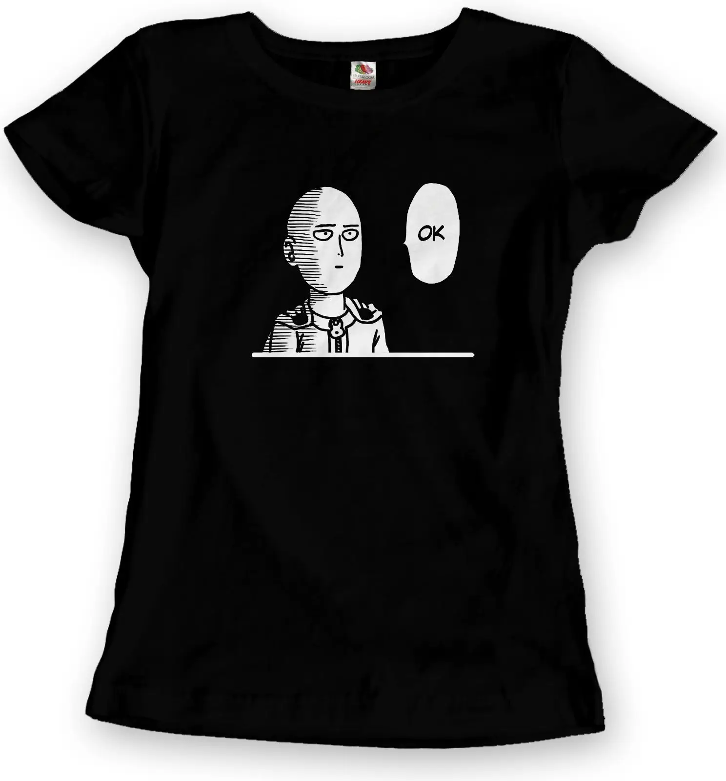 Saitama One Punch ok Onepunch футболка с рисунком Аниме Мужская Новая модная унисекс