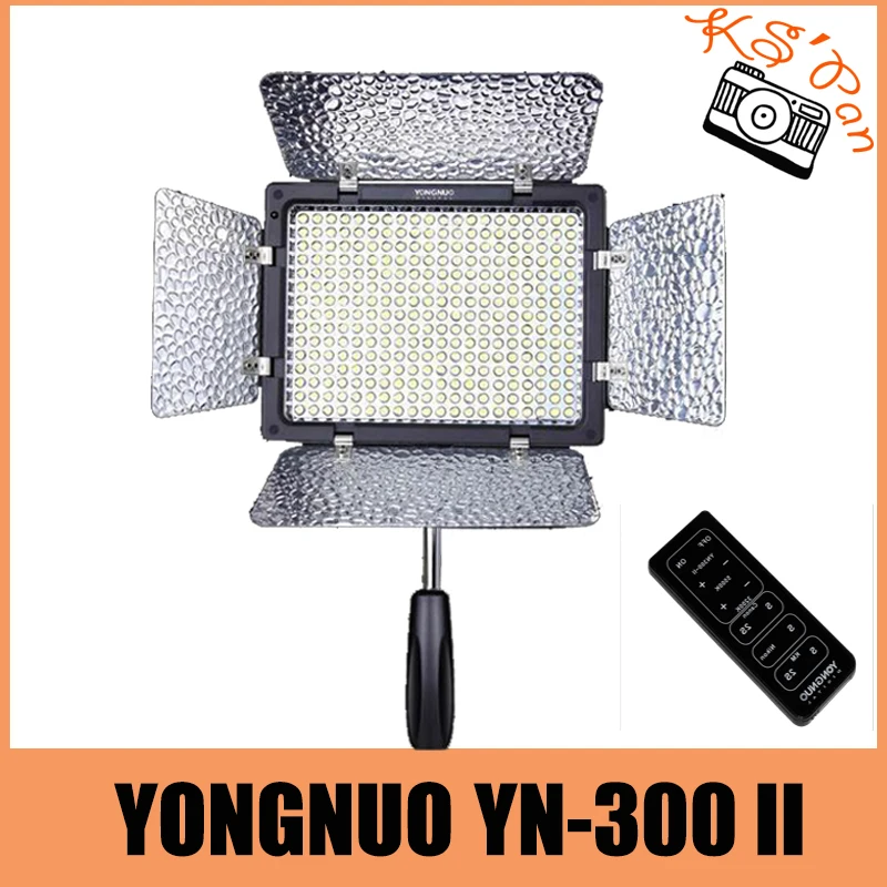 

YONGNUO YN-300 II YN300II YN300 II LED Camera/Video Light for Canon for Nikon for Olympus for Pentax for Samsung