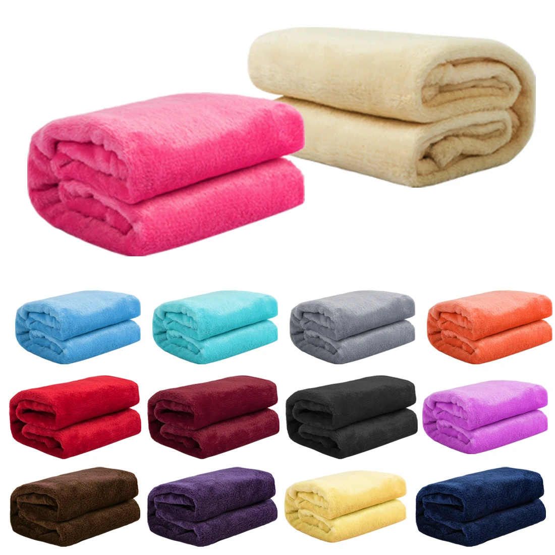 Домашний текстиль фланелевое одеяло розовое супер теплое мягкое одеяло s плед на диван/кровать/Самолет путешествия лоскутное одноцветное покрывало
