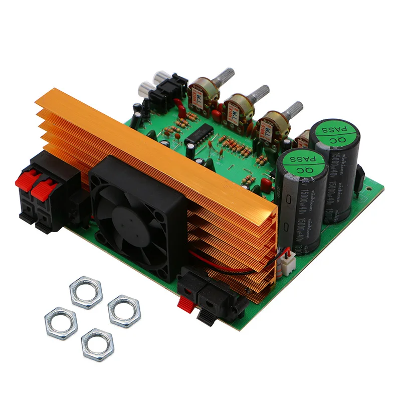 Dual AC 24V In 2.1 Channel Digital Subwoofer Amplifier Board Bass