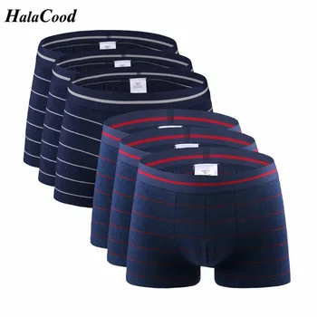 

6Pcs/lot Hot New Best Quality Brand Mr Men's Boxer Shorts Cotton Male Underwear Fashion Sexy Mans Panties Plus Size Fat Shorts