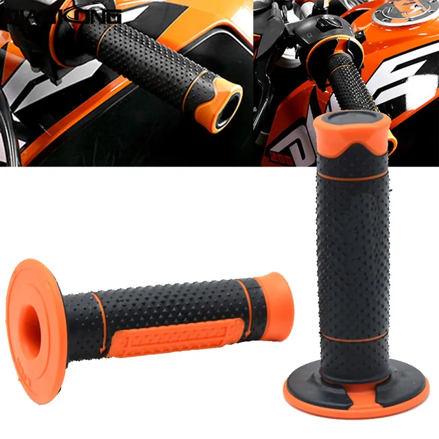 Handle Grip Motorcycle Dirt Pit Bike Motocross 7/8" 22mm Gel Handlebar