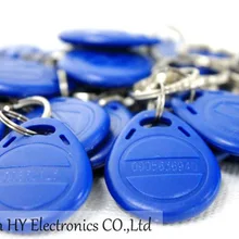 100 шт./лот, карта контроля доступа, RFID, смарт-карта, ID, брелоки, 125 кГц, Id карта