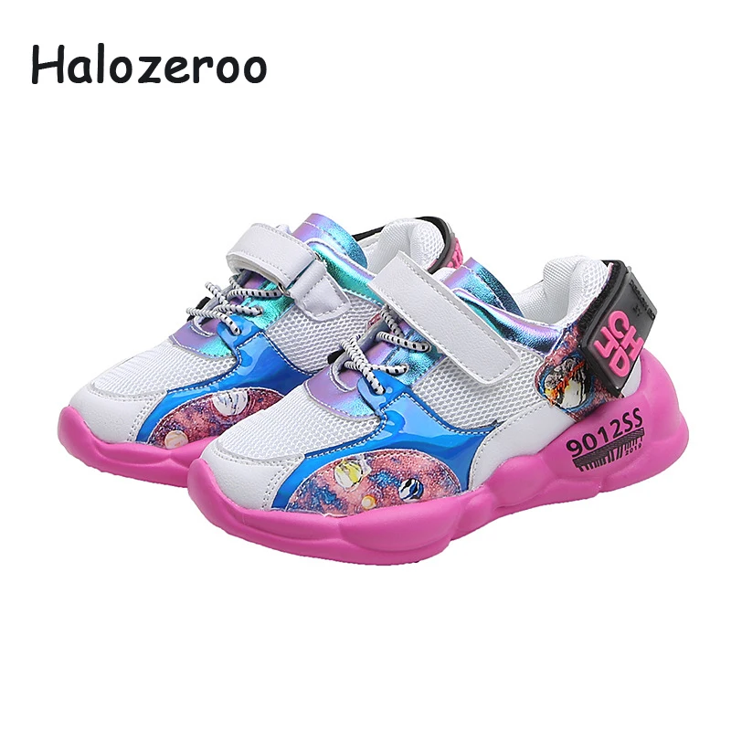 

2019 Autumn Kids Sport Sneakers Children Mesh Shoes Baby Girls Casual Sneakers Boys Brand Shoes White Chunky Sneakers Trainers