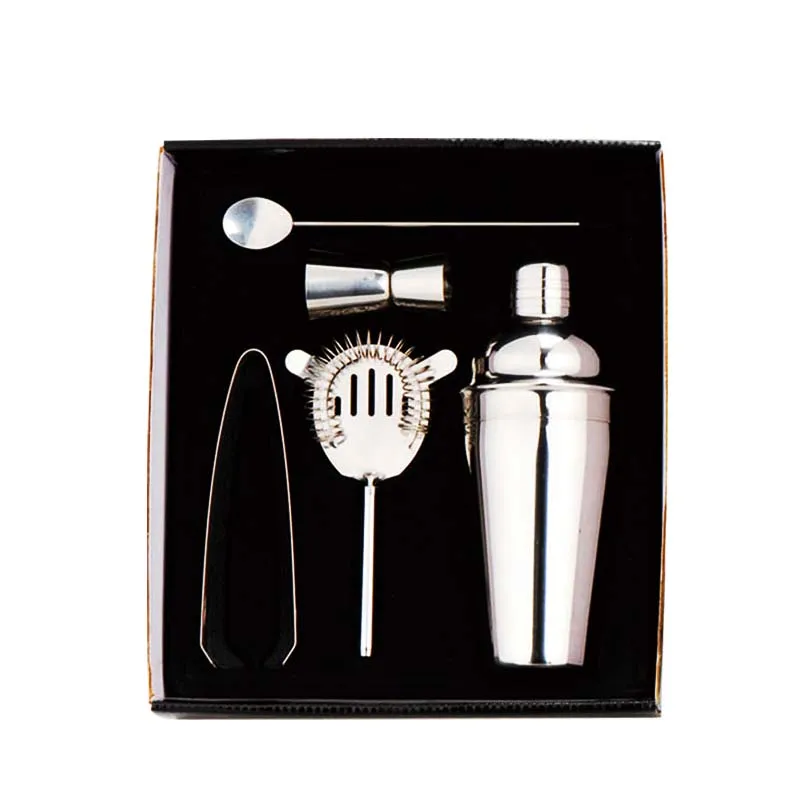 Cocktailshaker 5Pcs 55OML Cocktail Shaker Set Bar Tool Set for gift or