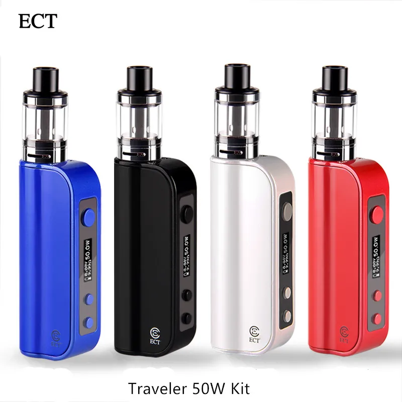 Ect поле mod электронная сигарета ect Traveler 50 Вт комплект электронной сигареты 2 мл