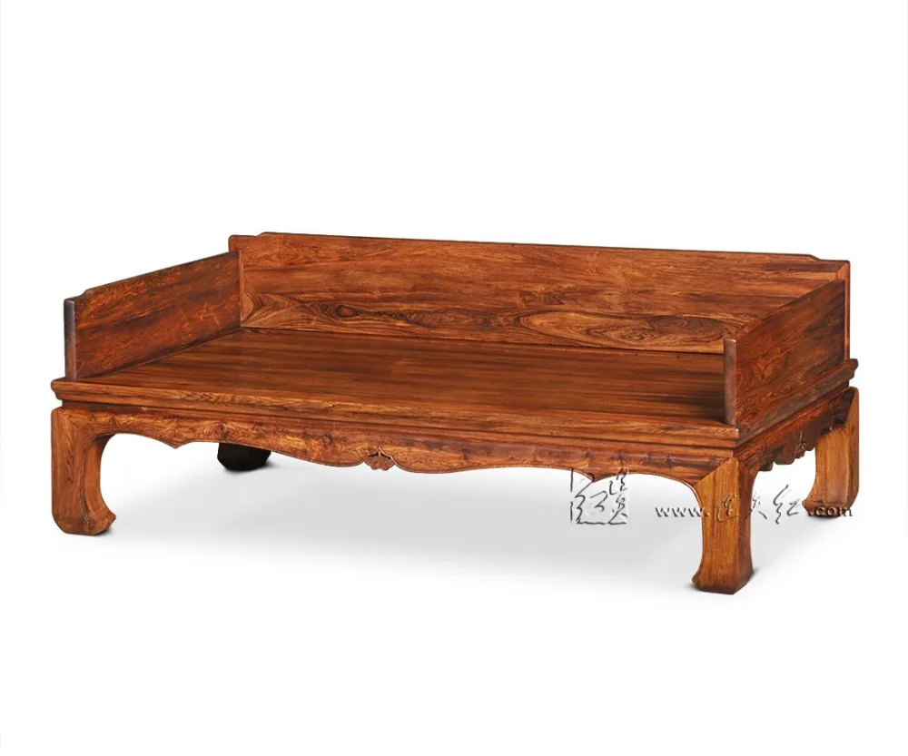 Home Living Room Furniture NEW China Classic Carved Rosewood Arhat Bed Solid Wood Long Chair Beauty Couch Double Sofa Single bed Home Living Room Furniture NEW China Classic Carved Rosewood Arhat Bed Solid Wood Long Chair Beauty Couch Double Sofa Single bed
