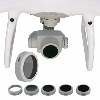 

CPL ND4 ND8 ND16 Lens Filter for DJI Phantom 4 Pro V2.0 Advanced Drone Camera Neutral Density Circular Polarizing Filter