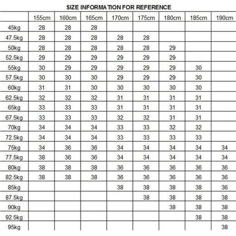 2019 spring and summer men's washed Denim jeans Men's Clothing long casual pants male blue trousers 36