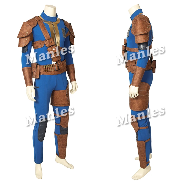 Game Fallout 4 Fallout 76 Costume Vault 76 Sole Survivor Deacon Cospaly Jumpsuit Uniform Halloween Outfit Full Set Custom Made