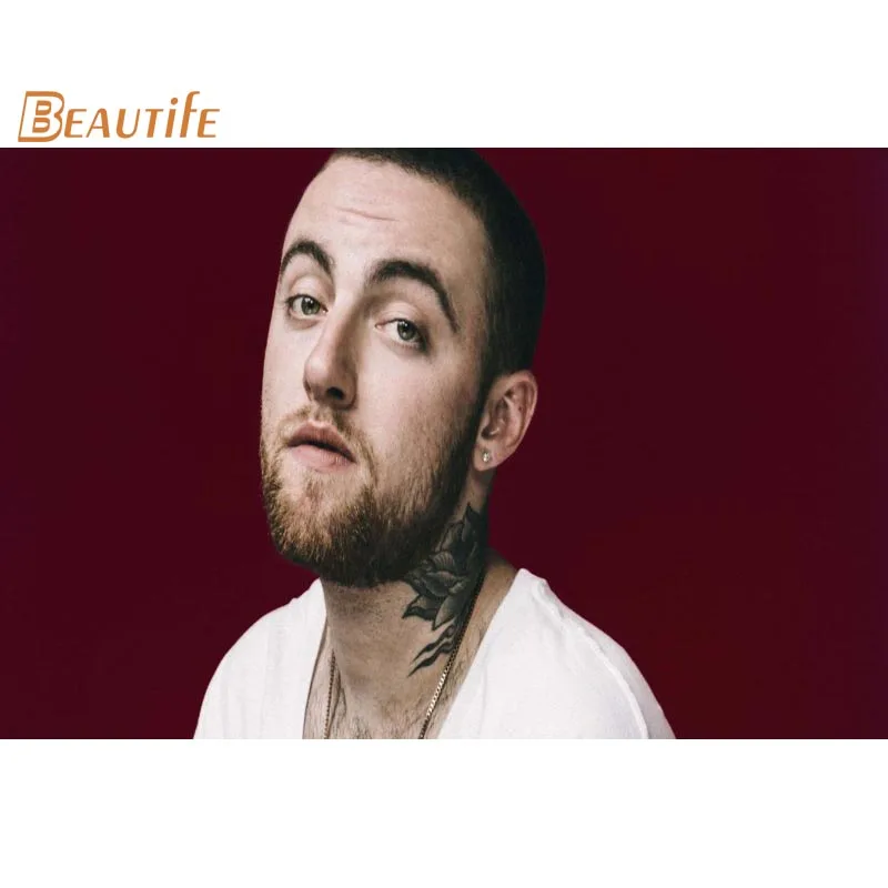 Новое поступление mac miller плакат ткань Шелковый украшения дома настенный