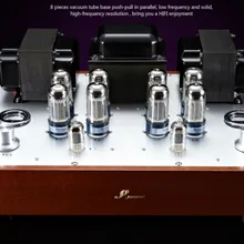 SaoMai Королевский HIFI параллельная нажимная трубка, усилитель мощности домашнего аудио EI114 H14 0,35 мм 380 Вт импортированный Лев 6VGT