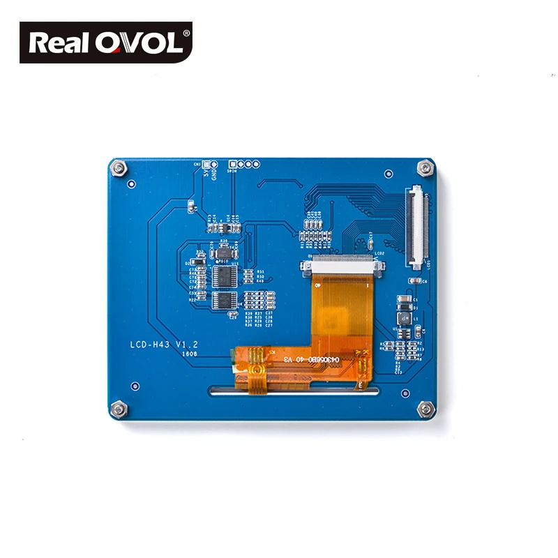 RealQvol FriendlyARM H43, 4,3 дюймов сенсорный экран Сопротивление сенсорный дисплей, для TINY6410 MINI6410 TINY210 MINI210S Nanopi NanoPC