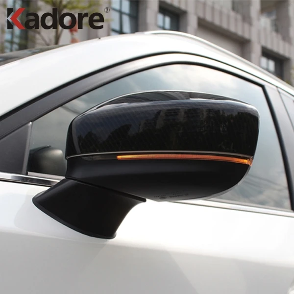 Крышка зеркала заднего вида из углеродного волокна для Mazda CX5 KF CX 5 CX8 2017 2018 2019
