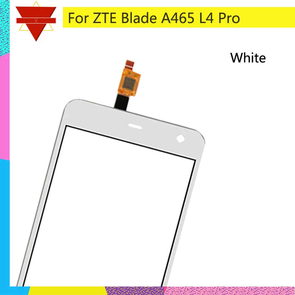 Сенсорный экран дигитайзер для zte Blade A465 L4 Pro Сенсорная панель объектив Переднее