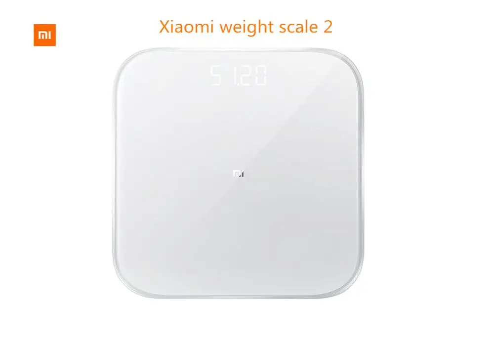 Умные бытовые весы Xiaomi 2 оригинальные цифровые mi weight для Android 4 iOS9.0 выше белого