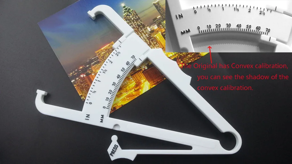 

Fat Measure Rushed Bmi 2018 Measure Adipometro Caliper/clip/clamp/leather Caliper/sebum Measuring Instrument/skinfold Caliper
