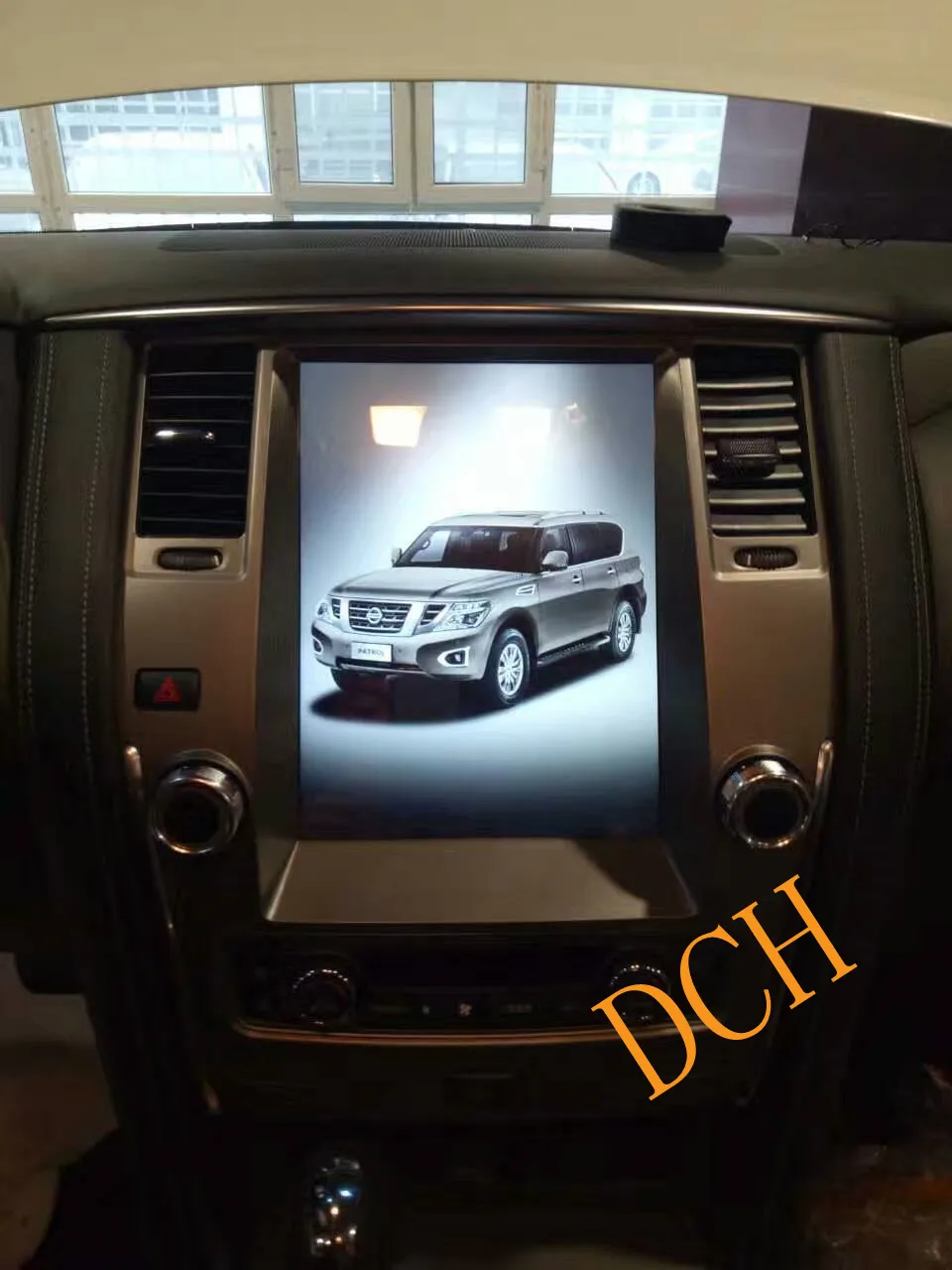 12,1 вертикальный Тесла стиль Android 8,1 автомобиля DVD gps для Nissan Patrol 2010 2011 2012 2013 навигации PX6