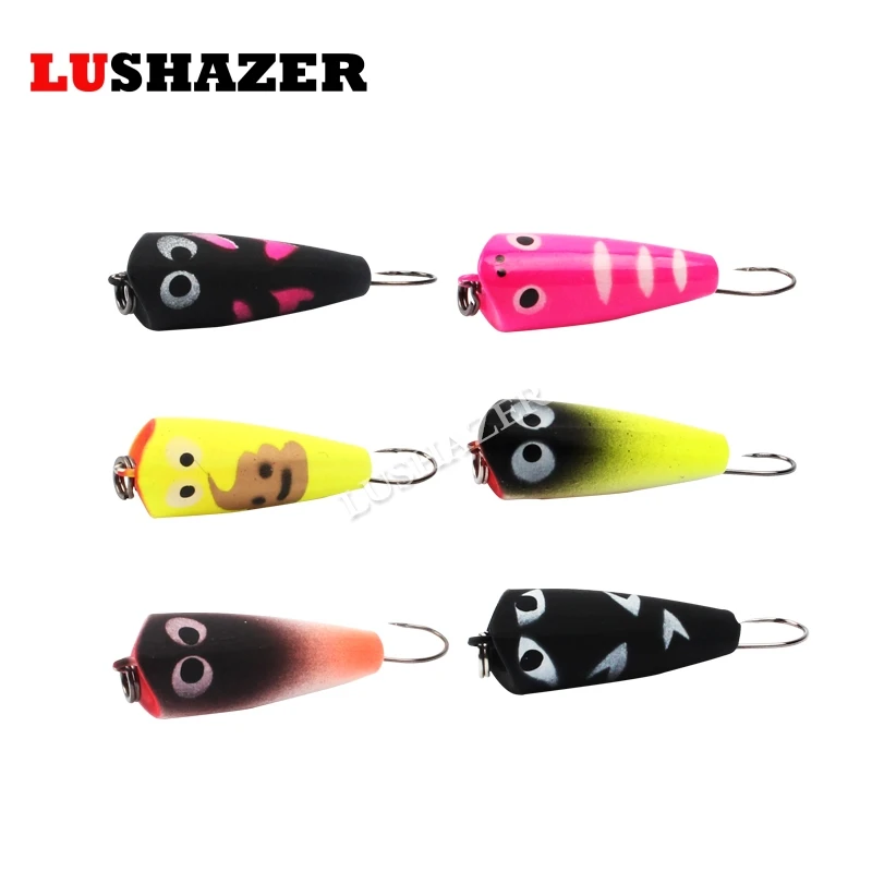 LUSHZER popper Рыбная 2 5 см 1 2g Ангело воблер приманка для рыбы приманки рыболовные