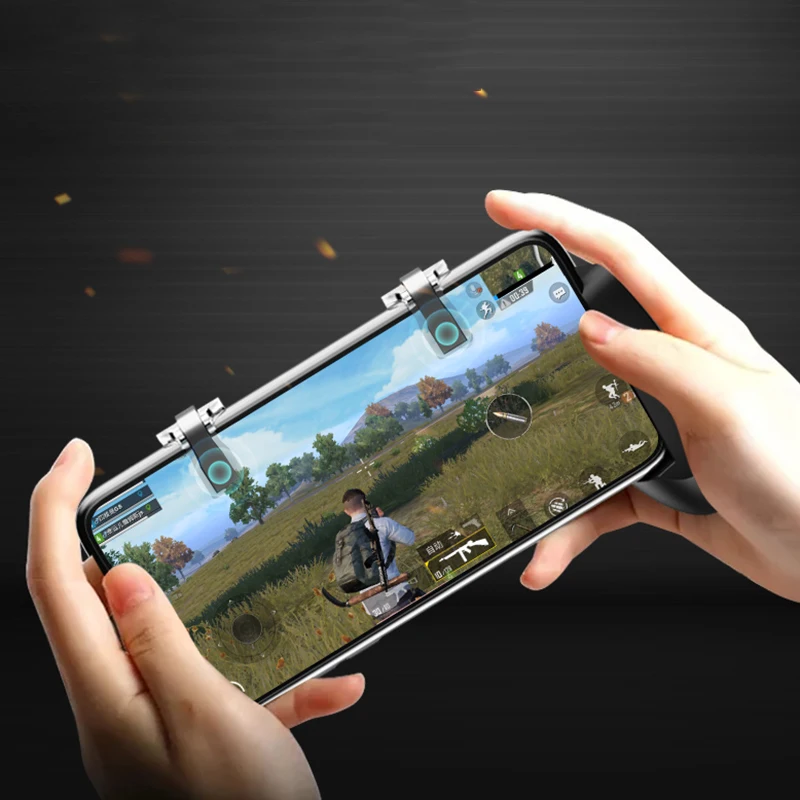 1Pair Phone Gamepad Trigger Fire Button Aim Key L1R1 pubg controller Shooter Controller PUBG mobile gamepad pk V3.0