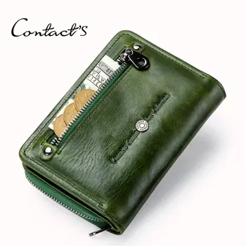 

Womens Wallets and Purses Leather Fashion Multi-functional Leather Short Mens Wallet