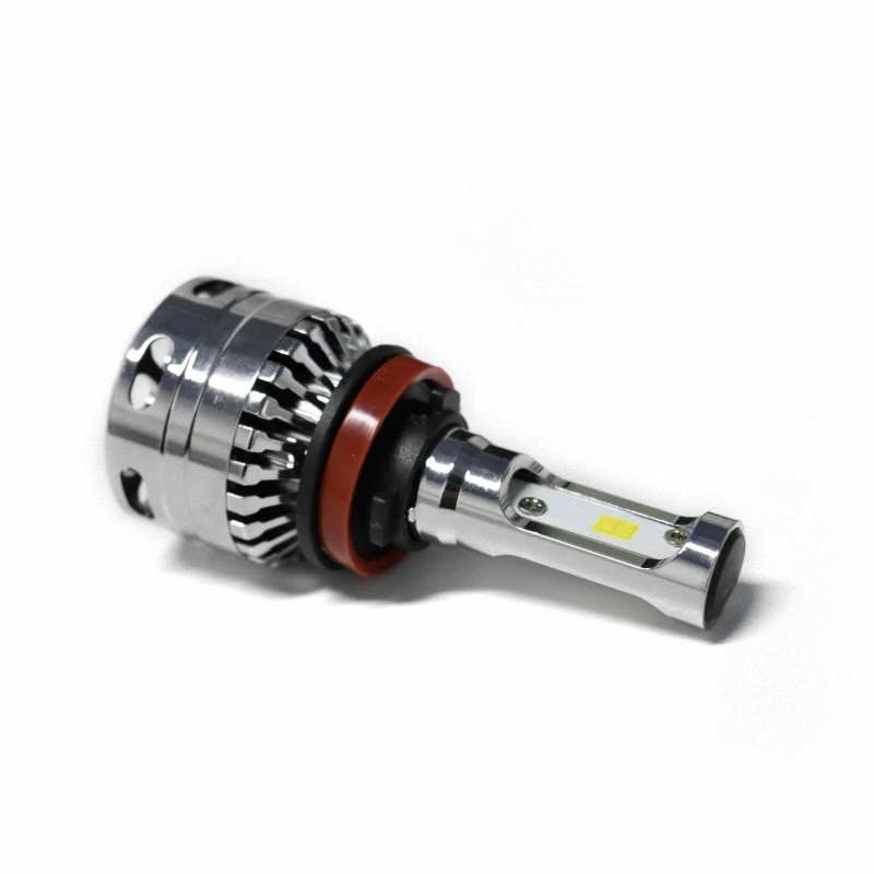 

2pcs Car Headlight Bulbs LED 6000K H4 H11 12V LED high temperature resistant chip lens Lights Renault automotivo d1s led bulb