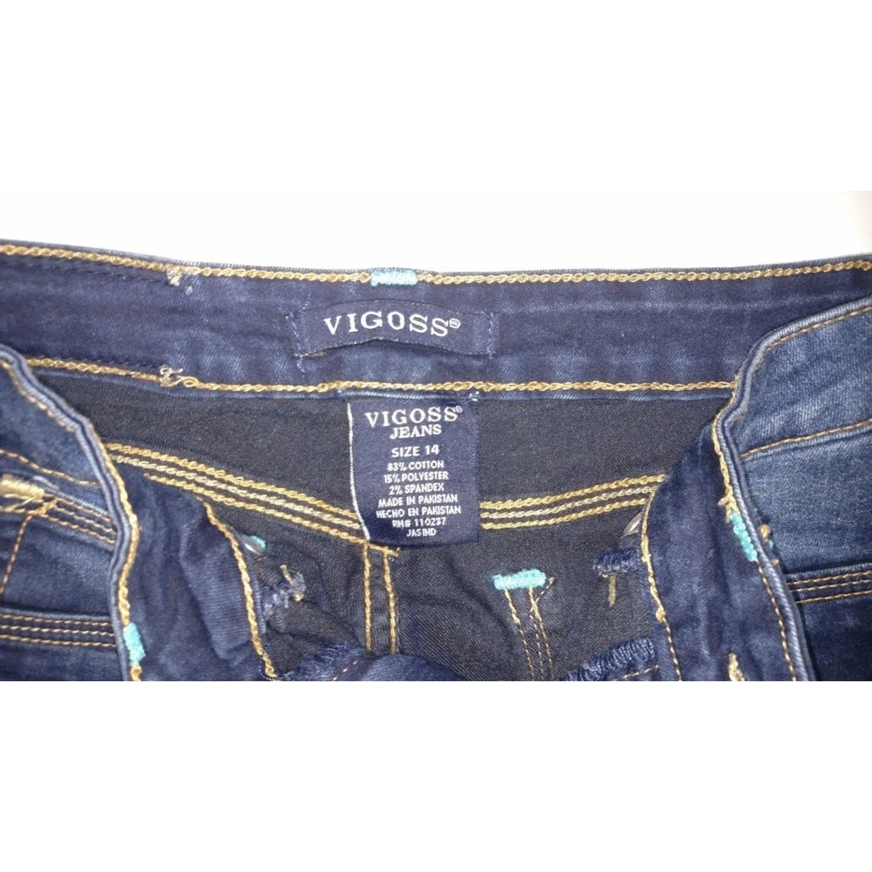Vigoss Jeans ~ Peregangan ~ Ukuran 14 