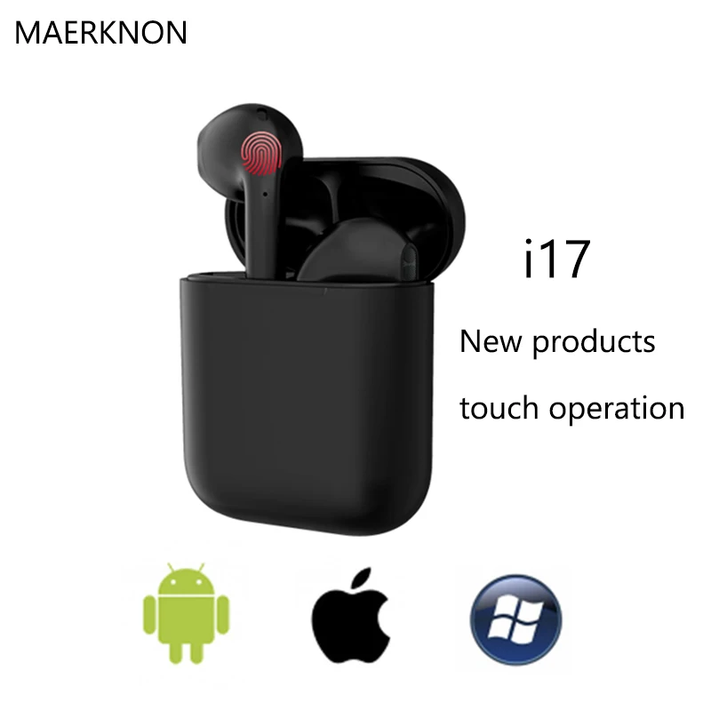 

MAERKNON i17 TWS bluetooth headset wireless sports headset touch operation HI-FI sound quality VS i10 tws i30 i20 i12 i60 i7