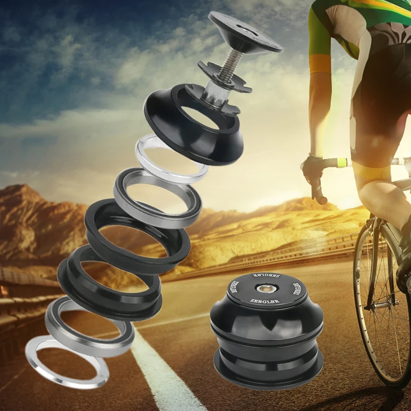 Aluminum Alloy 44mm Straight Frame Head Tube Bike Hidden Headsets 28