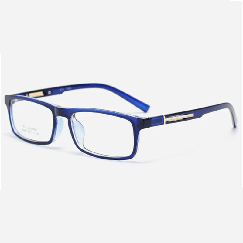 UVLAIK, Ретро стиль, очки для близорукости, оправа для женщин и мужчин,, очки для глаз, женские, оптические очки, по рецепту, прозрачная оправа, унисекс - Цвет оправы: Blue