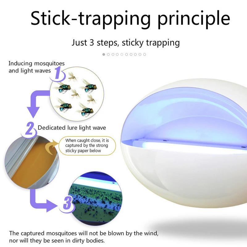 Flytrap Light Restaurant with Sticky Capture Mosquito Light Hotel Food Flycatcher Supermarket Use Eliminate Fly Light Flytrap Light Restaurant with Sticky Capture Mosquito Light Hotel Food Flycatcher Supermarket Use Eliminate Fly Light
