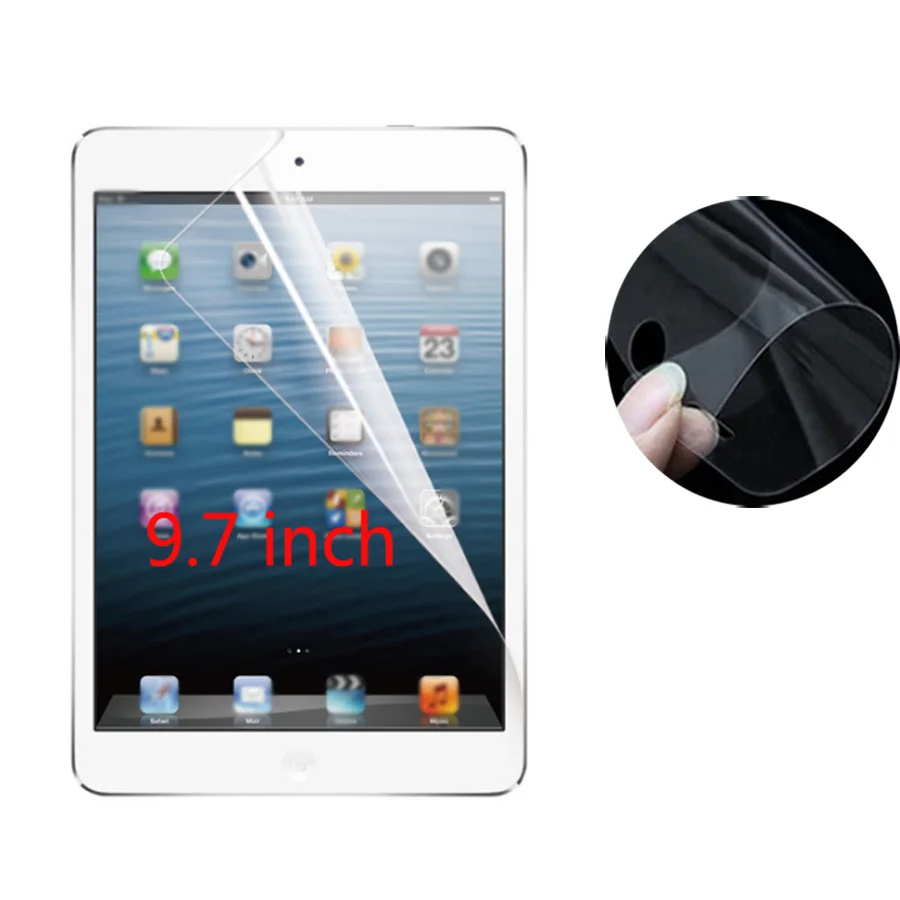 Прозрачная мягкая ультратонкая защита экрана планшета для нового iPad 2017 2018 9 7