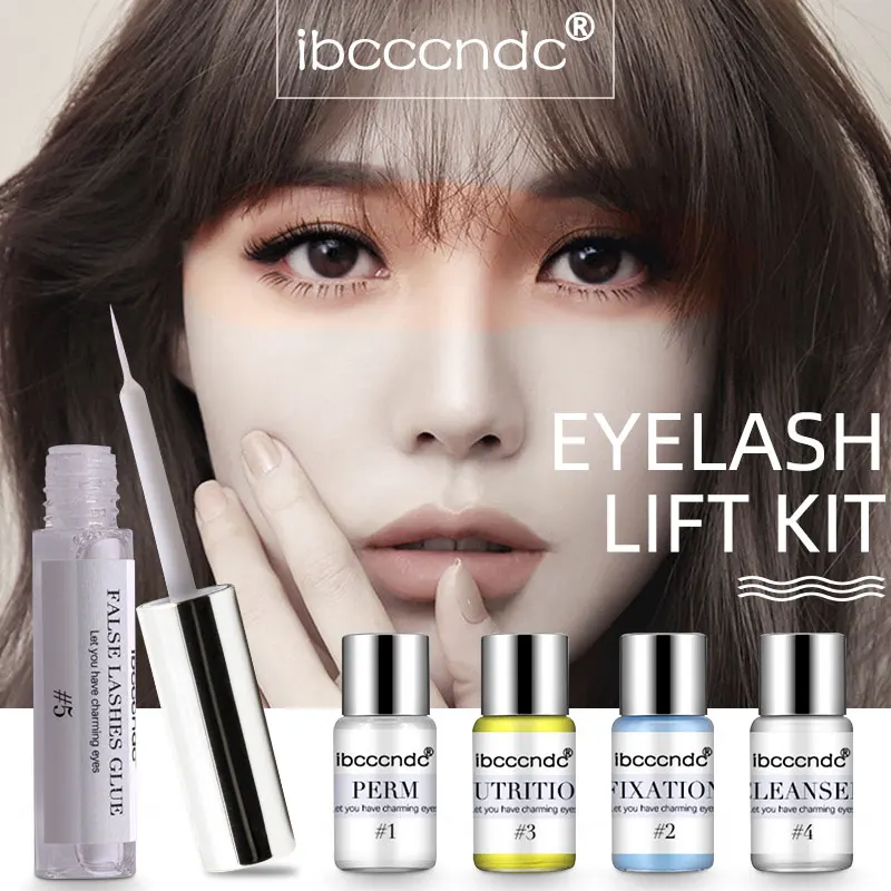 

7 in 1 Mini Eyelash Perming Kit Eyelash Wave Lotion Curling Perm Curler Kit Eye Lashes Lift Liquid Set TSLM1