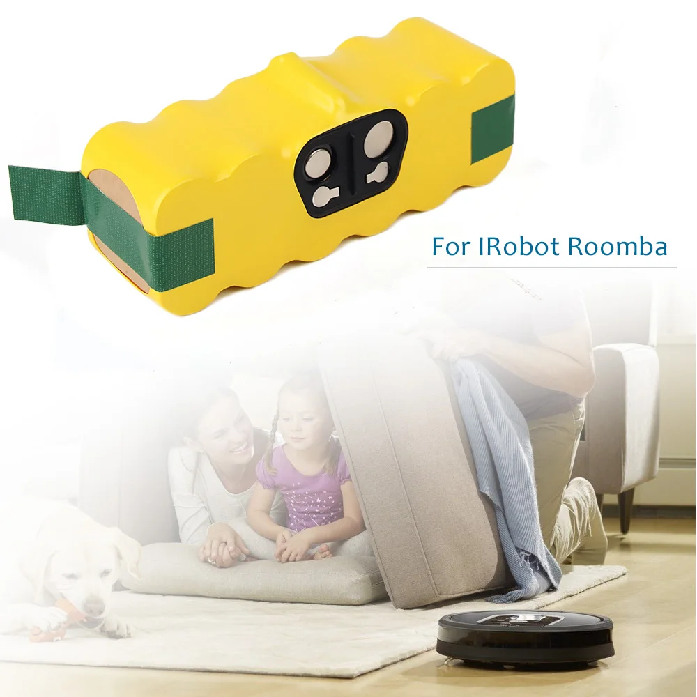 14,4 V полный 3500 мАч металл-гидридных или никель Батарея для iRobot Roomba пылесос 500 560 530 510 562 550 570 581 610 650 790 780 532 760 770