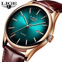 LIGE Mens Watches Top Brand Luxury Date Clock Leather Waterproof Quartz Watch Men Wristwatch Relogio Masculino Montre Homme+Box LIGE Mens Watches Top Brand Luxury Date Clock Leather Waterproof Quartz Watch Men Wristwatch Relogio Masculino Montre Homme+Box