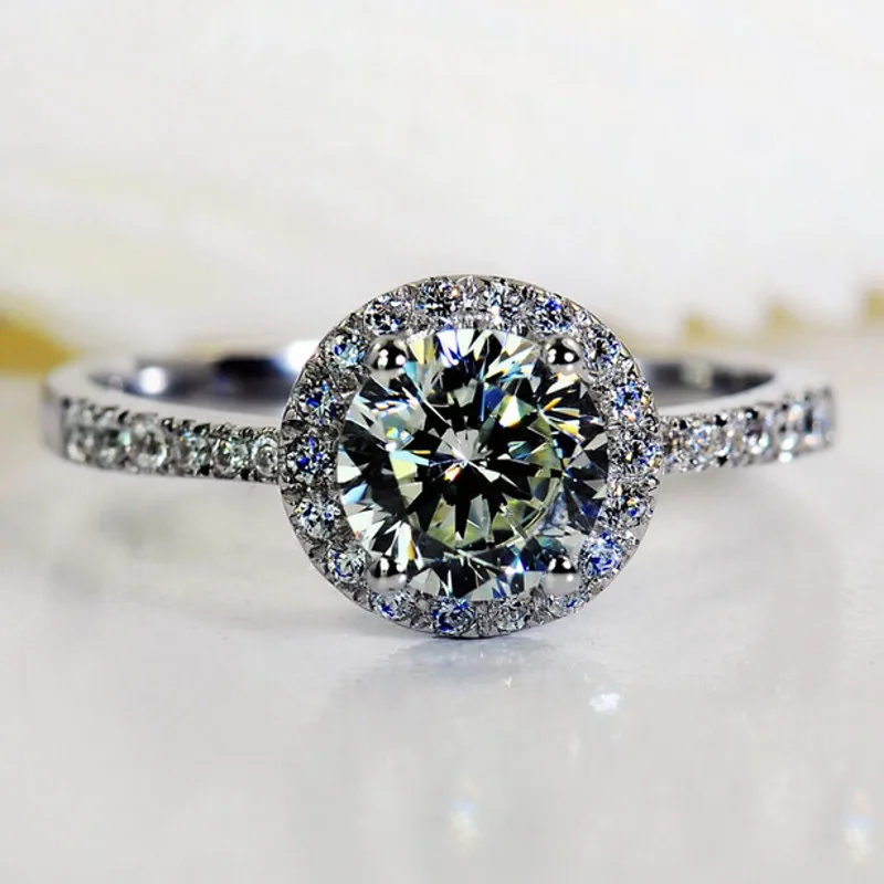 Брендовые серьги-гвоздики с кристаллами Swarovski огранки 2ct 5A Циркон камнями