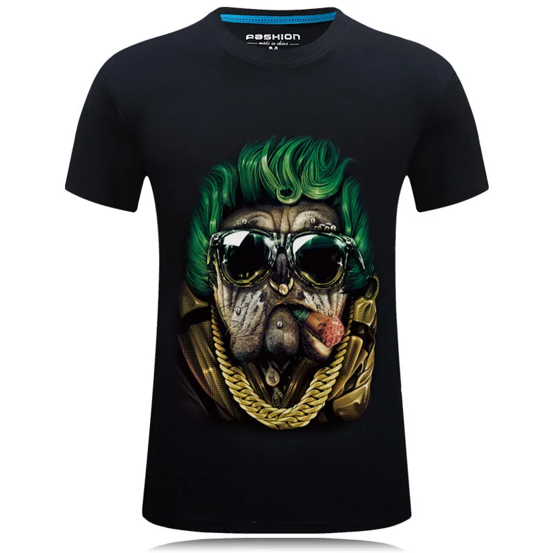 

Fashion 2019 Chinese Style Design 3d t shirt Cotton white Casual t shirt homme Men brand t shirt fitness palace Plus Size suprem