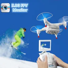 Clasic RC mainan anak-anak CX30S 2.4g 6 axis 3D gulungan 5.8G FPV real time transimission remote control heclicopter mainan drone dengan HD kamera