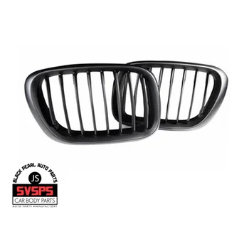 

High Quality ABS Front Middle Grille Single Slat Style Two Color Options For BMW X5 E53 2000-2003 Year
