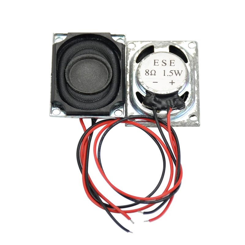 AIYIMA 2Pcs 27x20MM Mini Audio Portable Speakers 8 Ohm 1.5W Full Range Stereo Speaker Electronic Horn Enthusiast DIY Loudspeaker AIYIMA 2Pcs 27x20MM Mini Audio Portable Speakers 8 Ohm 1.5W Full Range Stereo Speaker Electronic Horn Enthusiast DIY Loudspeaker