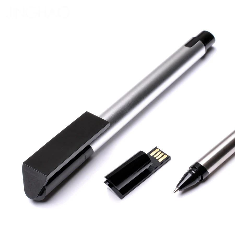 

KACO Rollerball Pen with 8G Storage Card Case Multifunction Black Ink 0.5mm Pens for Student Office Shcool Supplies Stationery