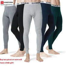 2016 neue Herbst und winter Männer lange unterhosen thermo-unterwäsche hosen 7 farben
