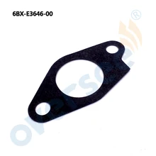 6BX-E3646-00 наружная прокладка, коллектор 2 Заменяет подвесной двигатель yamaha