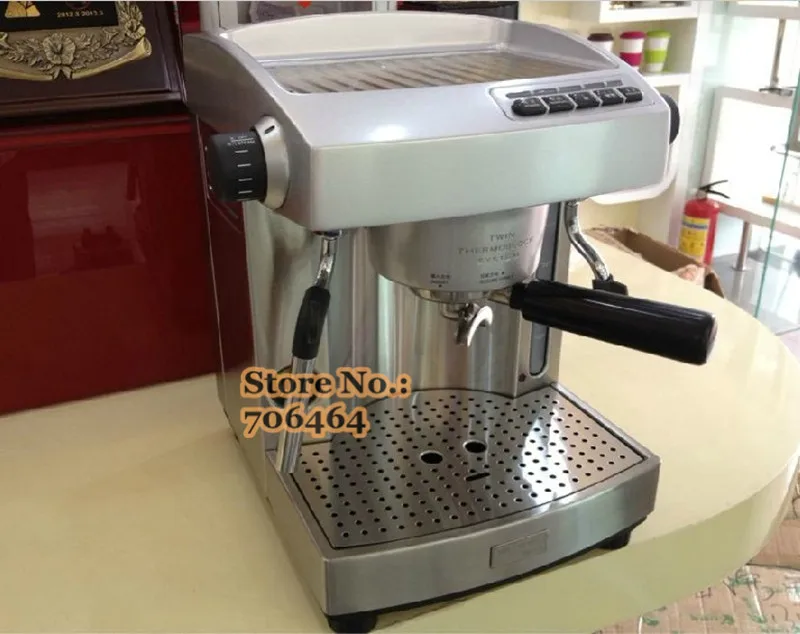 Free shipping fully automatic professional espresso coffee machine twin