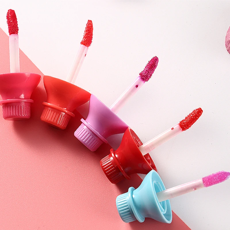 K.A.N Brand hot sales 5 color lip tint idol soft drink lip tint Long Lasting Matte Lip gloss nice cute lip gloss By Factory K.A.N Brand hot sales 5 color lip tint idol soft drink lip tint Long Lasting Matte Lip gloss nice cute lip gloss By Factory